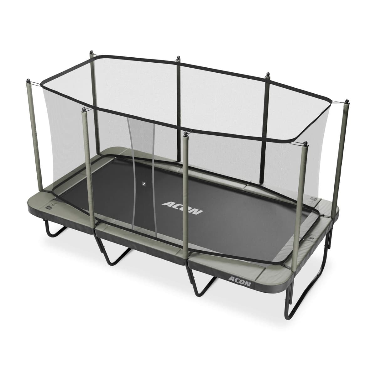 ACON ACON 16 HD Rectangular Trampoline with Net and Ladder