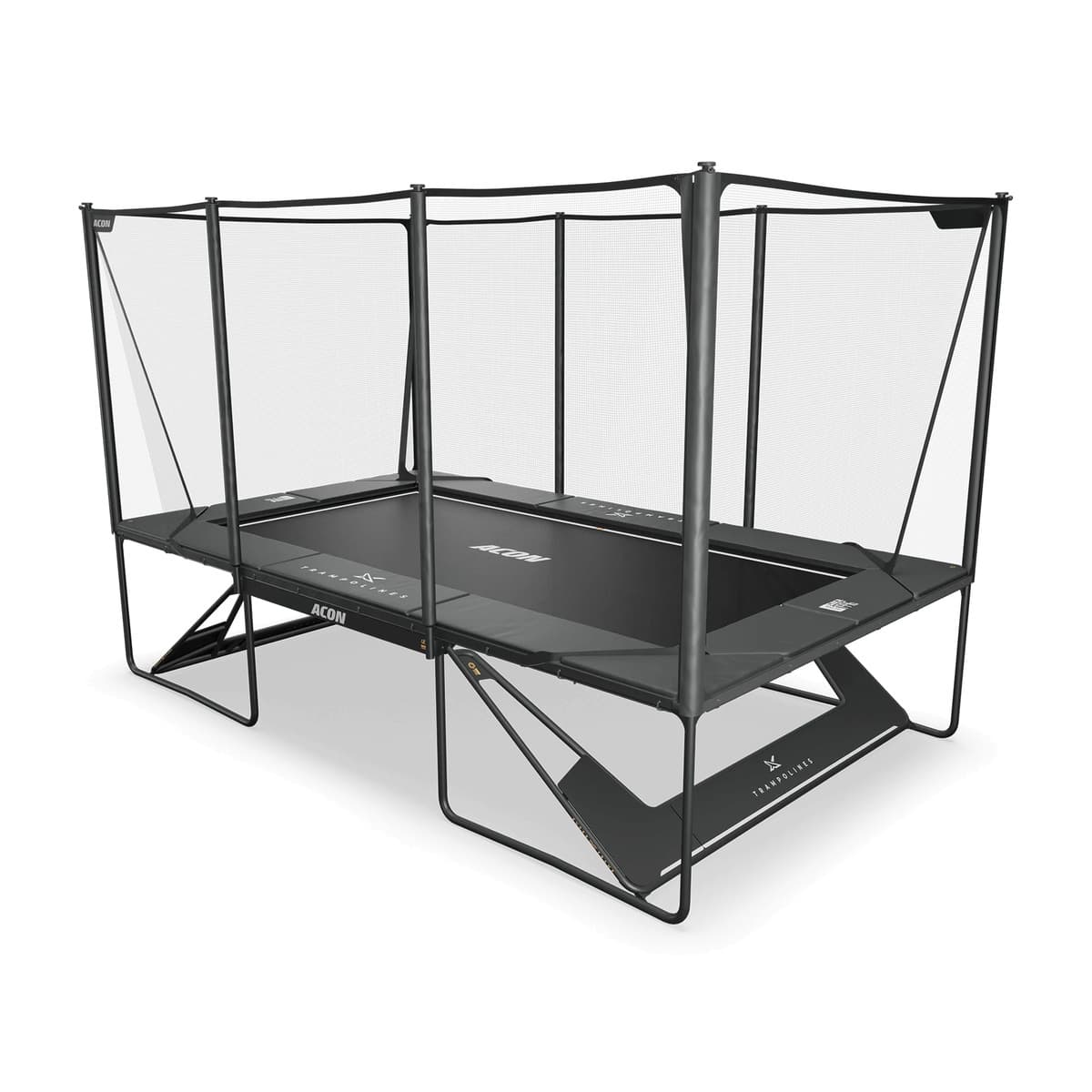 ACON ACON X 17ft Rectangular Trampoline with Net and Ladder